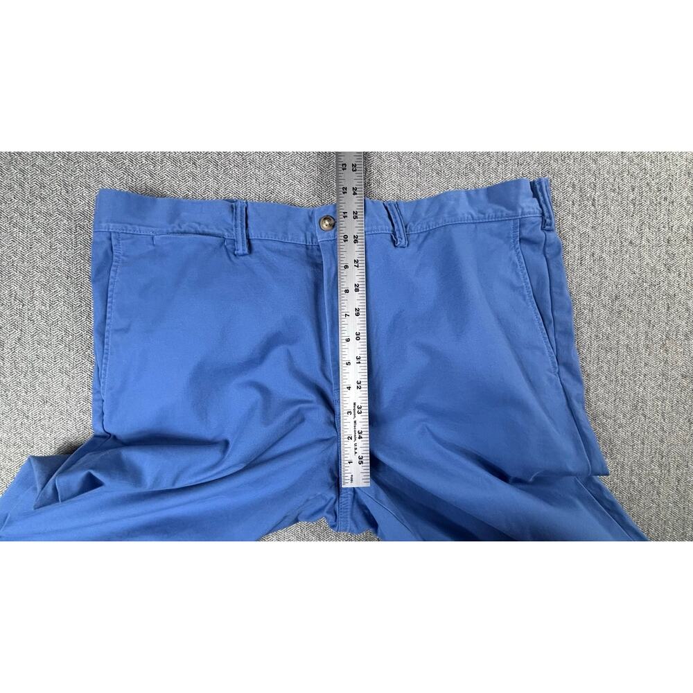 Polo Ralph Lauren Men's Sz 38/30 Blue Chino Pants Trousers Stretch Cotton - Picture 6 of 12
